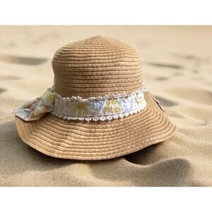 Tommy Bahama Kids Summer Bucket straw Hat